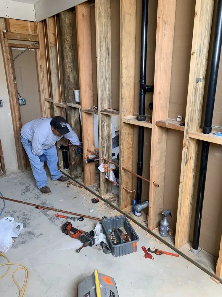 Commercial rough-in plumbing for Commercial Plumbing in Barrington